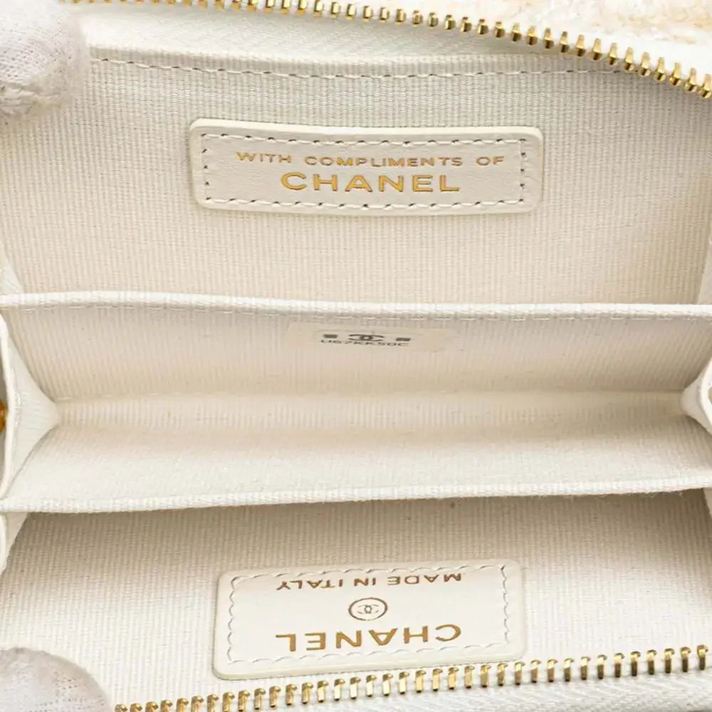 CHANEL authentic white